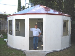 Fiberglass Yurt