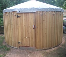 Mountain Wind Yurt Display Model
